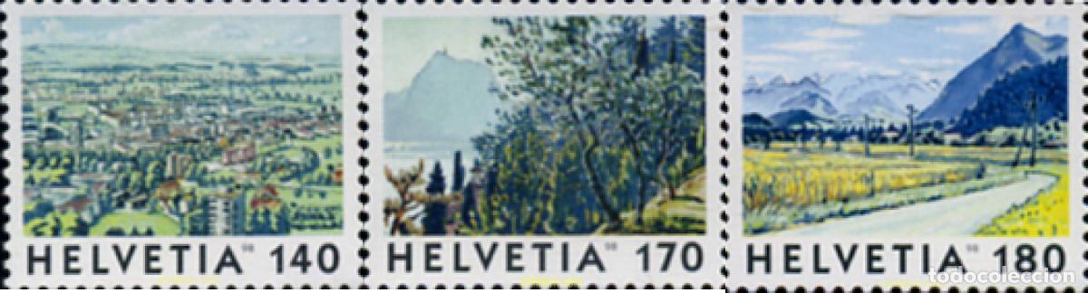 Sellos: 30689 MNH SUIZA 1998 PINTURAS DE JEAN-FREDERIC SCHNYDER