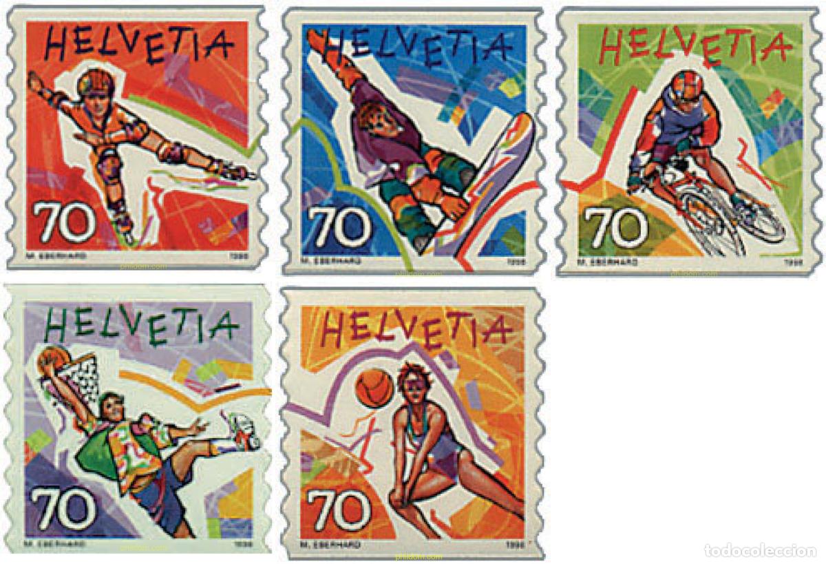 Sellos: 86414 MNH SUIZA 1998 DEPORTES EN ACCION