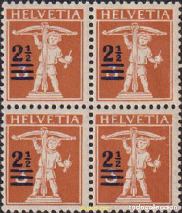 Briefmarken: 624477 MNH SUIZA 1921 PERSONAJES