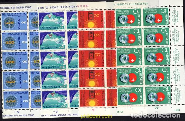 Stamps: 666634 MNH SUIZA 1967 SERIE DE PROPAGANDA