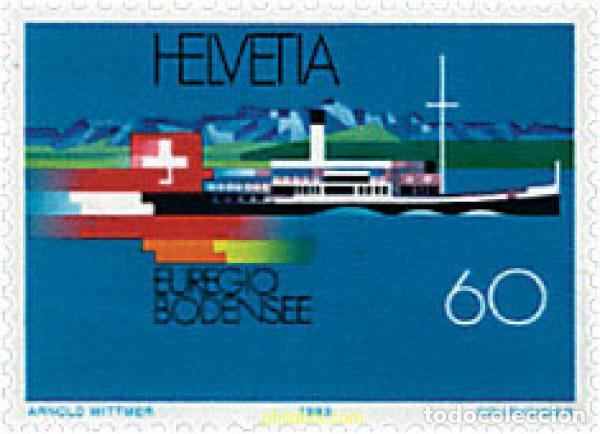 Sellos: 128759 MNH SUIZA 1993 EUREGIO BODENSEE