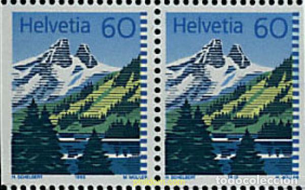 Sellos: 364585 MNH SUIZA 1993 PAISAJES. LAGOS DE MONTA&Ntilde;A