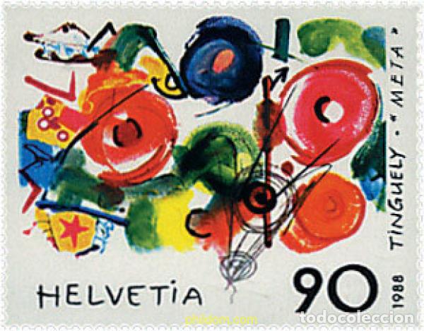 Sellos: 128832 MNH SUIZA 1988 ART DECO