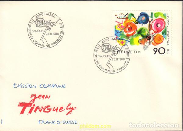 Sellos: 369002 MNH SUIZA 1988 ART DECO