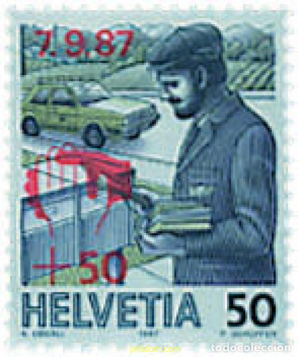Sellos: 41175 MNH SUIZA 1987 PRO VICTIMAS