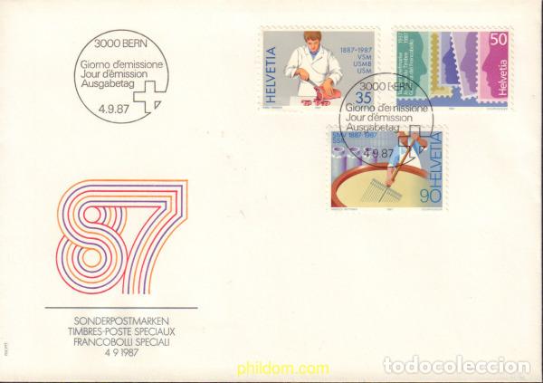Sellos: 408142 MNH SUIZA 1987 ANIVERSARIOS Y ACONTECIMIENTOS