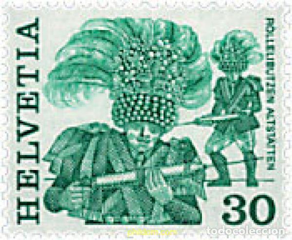 Sellos: 128617 MNH SUIZA 1982 COSTUMBRES POPULARES
