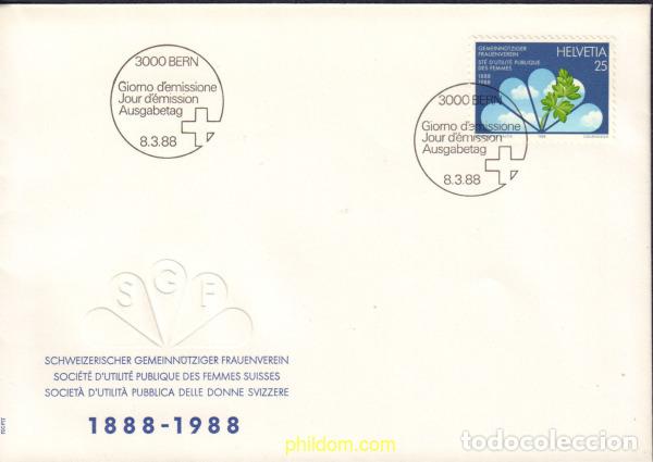 Sellos: 579436 MNH SUIZA 1988 ANIVERSARIOS Y ACONTECIMIENTOS