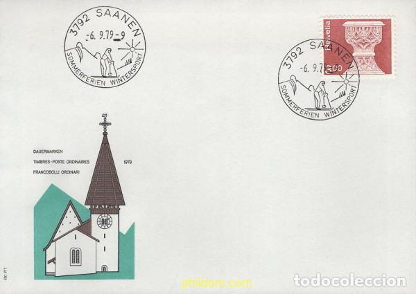 Sellos: 647495 MNH SUIZA 1979 ARQUITECTURA Y TRABAJO ARTESANAL
