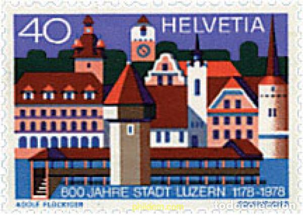 Sellos: 364513 MNH SUIZA 1978 MOTIVOS VARIOS
