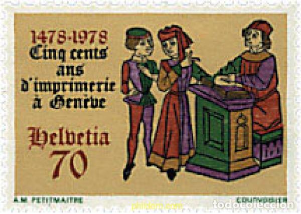 Sellos: 364514 MNH SUIZA 1978 MOTIVOS VARIOS