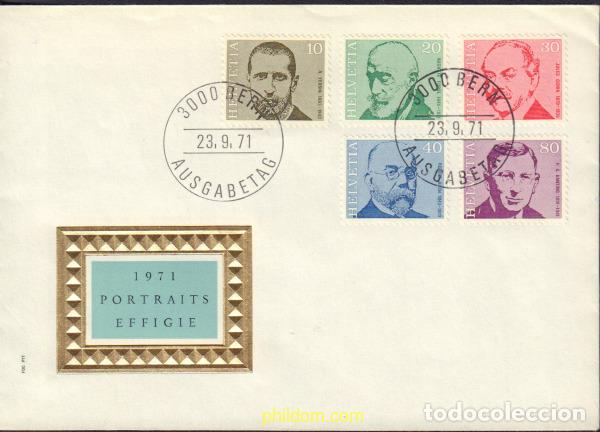 Sellos: 408278 MNH SUIZA 1971 MEDICOS