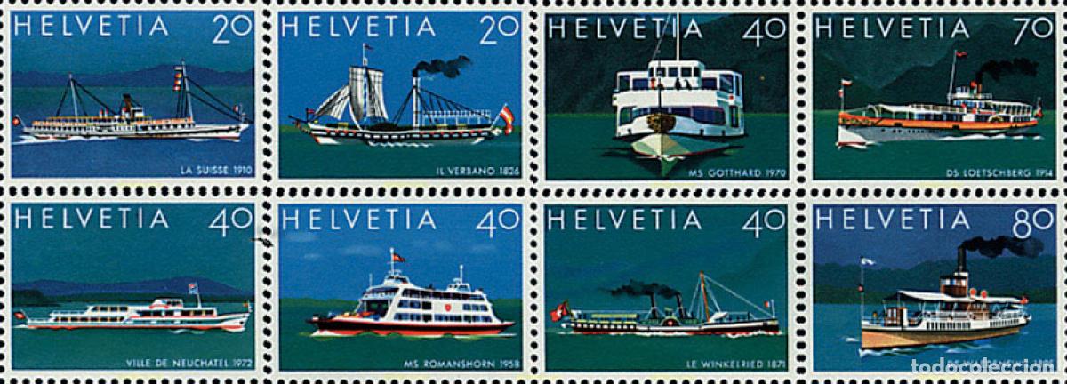 Sellos: 133167 MNH SUIZA 1978 LEMANEX 78. EXPOSICION FILATELICA INTERNACIONAL
