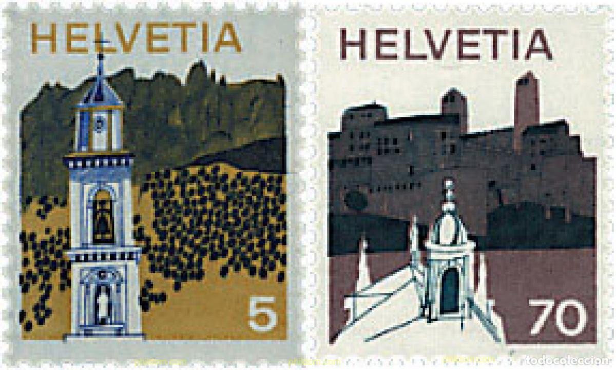 Sellos: 666303 MNH SUIZA 1973 PAISAJES