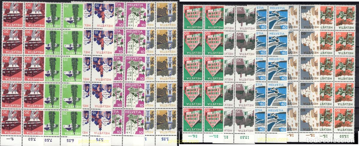 Sellos: 667395 MNH SUIZA 1973 PAISAJES