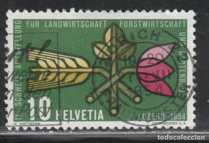Sellos: SUIZA // YVERT 544 // 1954 ... USADO