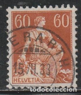 Sellos: SUIZA // YVERT 165 // 1917-28 ... USADO