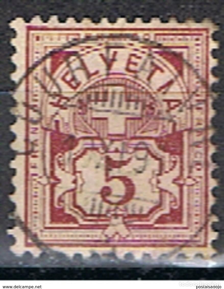Sellos: SUIZA // YVERT 65 // 1882-99 ... USADO