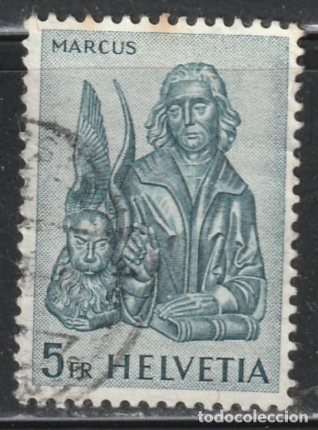 Sellos: SUIZA // YVERT 660 D // 1960-63 ... USADO