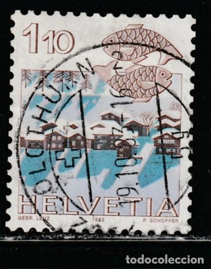 Sellos: SUIZA // YVERT 1157 // 1982 ... USADO
