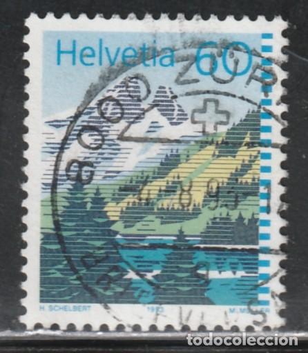 Sellos: SUIZA // YVERT 1418 // 1993 ... USADO