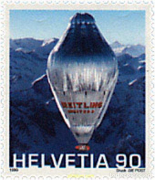 Sellos: 40919 MNH SUIZA 1999 1 VUELTA AL MUNDO EN GLOBO SIN ESCALA POR BERTRAND PICCARD Y BRIAN JONES