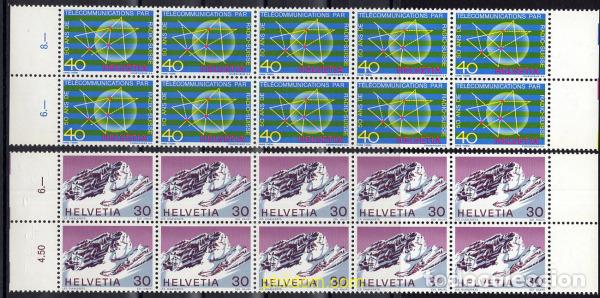 Sellos: 667191 MNH SUIZA 1971 ANIVERSARIOS VARIOS