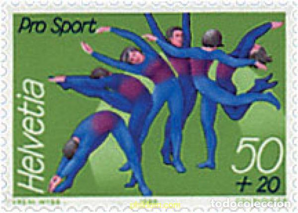 Sellos: 26506 MNH SUIZA 1989 PRO DEPORTE