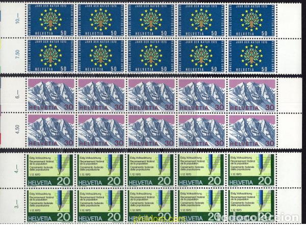 Sellos: 667047 MNH SUIZA 1970 SERIE DE PROPAGANDA