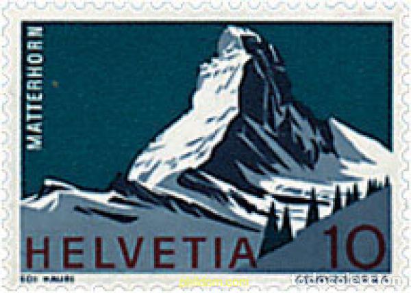Sellos: 666394 MNH SUIZA 1965 CENTENARIO DE LA PRIMERA ASCENSION AL CERVINO