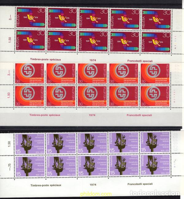 Sellos: 666169 MNH SUIZA 1974 COMMEMORACIONES