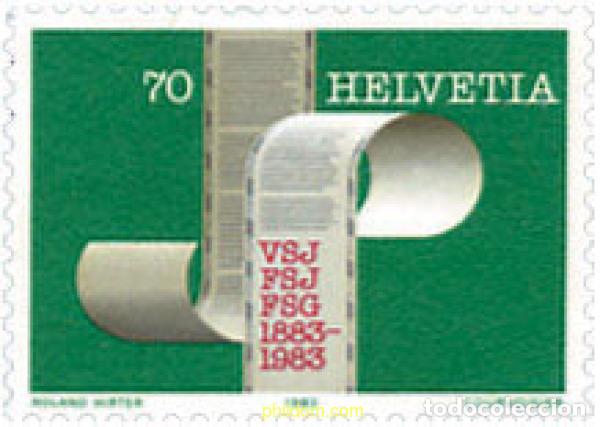 Sellos: 364559 MNH SUIZA 1983 ANIVERSARIOS