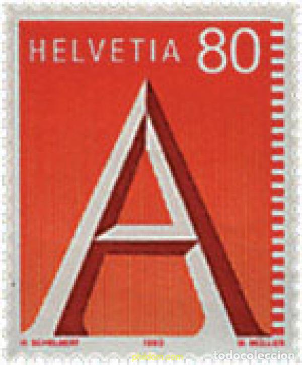 Sellos: 128756 MNH SUIZA 1993 CORREO PRIORITARIO