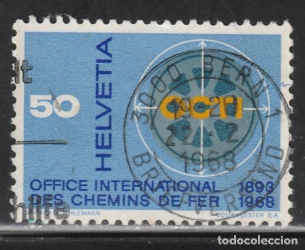 Sellos: SUIZA // YVERT 794 // 1967 ... USADO
