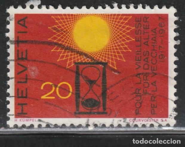 Sellos: SUIZA // YVERT 792 // 1967 ... USADO