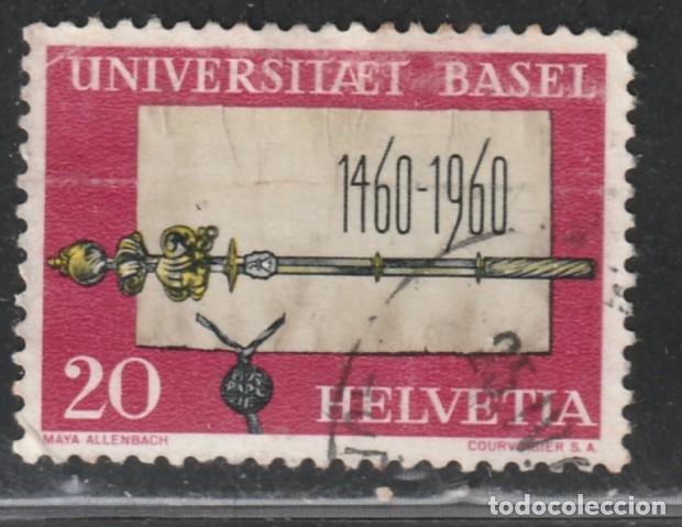 Sellos: SUIZA // YVERT 640 // 1960 ... USADO