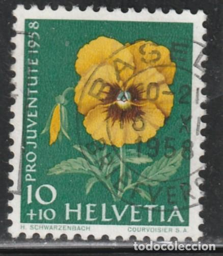 Sellos: SUIZA // YVERT 617 // 1958 ... USADO