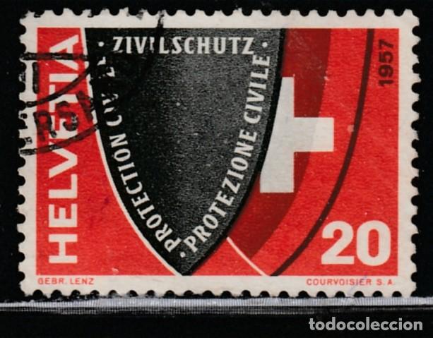 Sellos: SUIZA // YVERT 588 // 1957 ... USADO