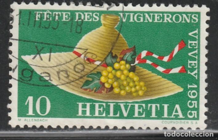 Sellos: SUIZA // YVERT 559 // 1955 ... USADO