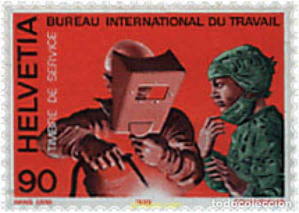 Sellos: 128953 MNH SUIZA. Oficina Internacional del Trabajo 1988 OFICINA INTERNACIONAL DE TRABAJO