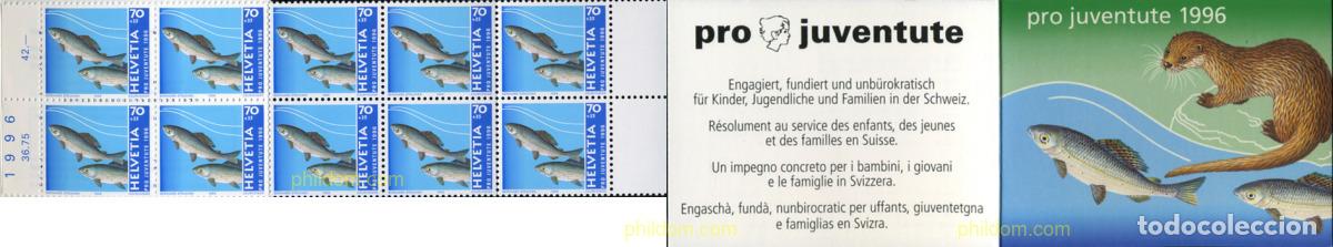 Sellos: 126538 MNH SUIZA 1996 PRO JUVENTUD. NAVIDAD Y FAUNA