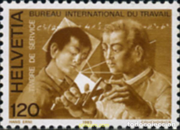 Sellos: 129289 MNH SUIZA. Oficina Internacional del Trabajo 1983 OFICINA INTERNACIONAL DE TRABAJO