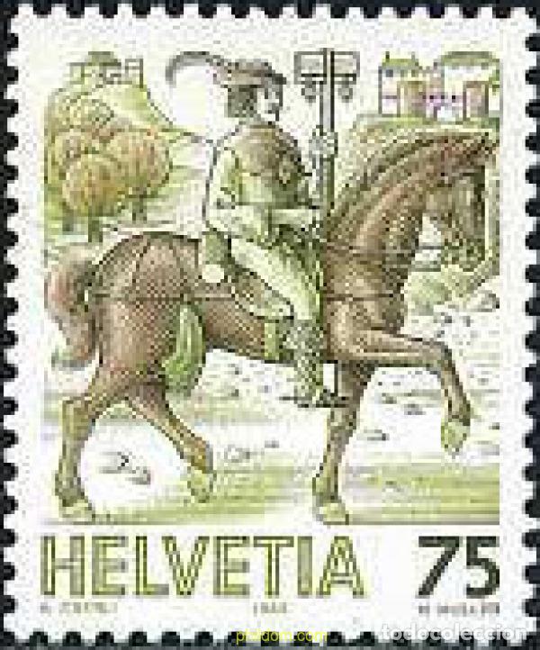 Sellos: 29549 MNH SUIZA 1989 TRANSPORTE POSTAL.