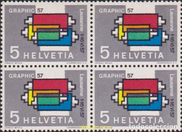Selos: 622295 MNH SUIZA 1957 SERIE DE PROPAGANDA