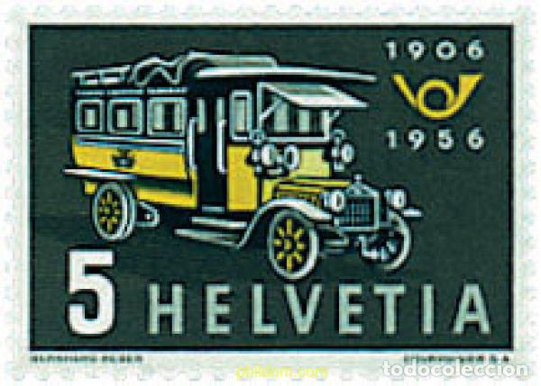 Sellos: 605216 HINGED SUIZA 1956 MOTIVOS VARIOS