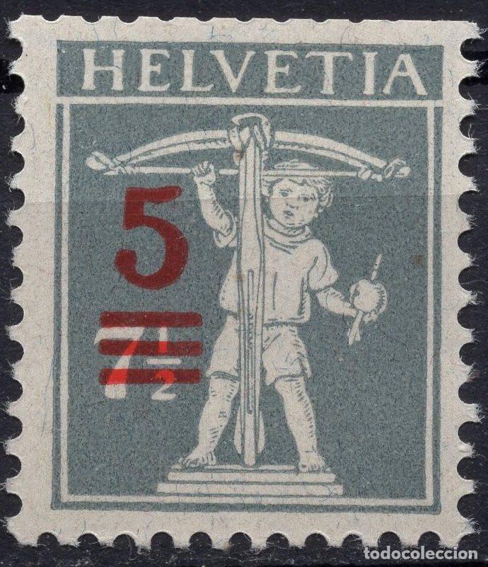 Sellos: SUIZA 1921 STAMP MICHEL CH 158