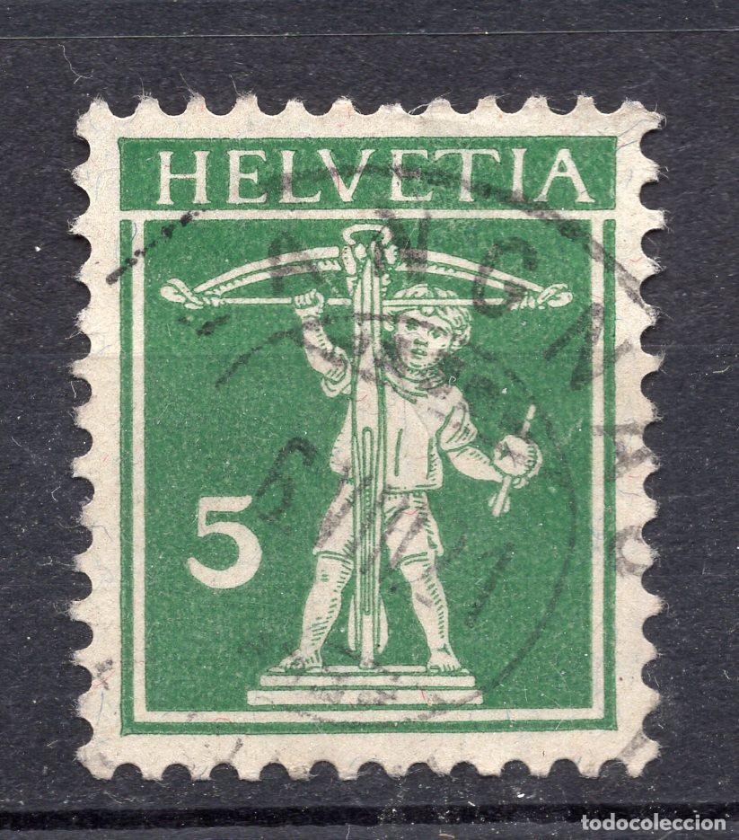 Sellos: SUIZA 1911 STAMP MICHEL CH 113
