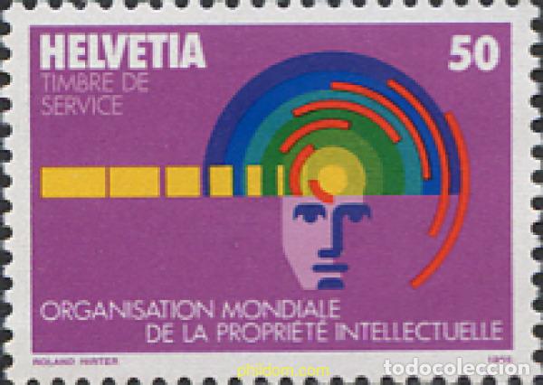 Sellos: 239436 MNH SUIZA 1985 ORGANIZACION INTERNACIONAL DE LA PROPIEDAD INTELECTUAL