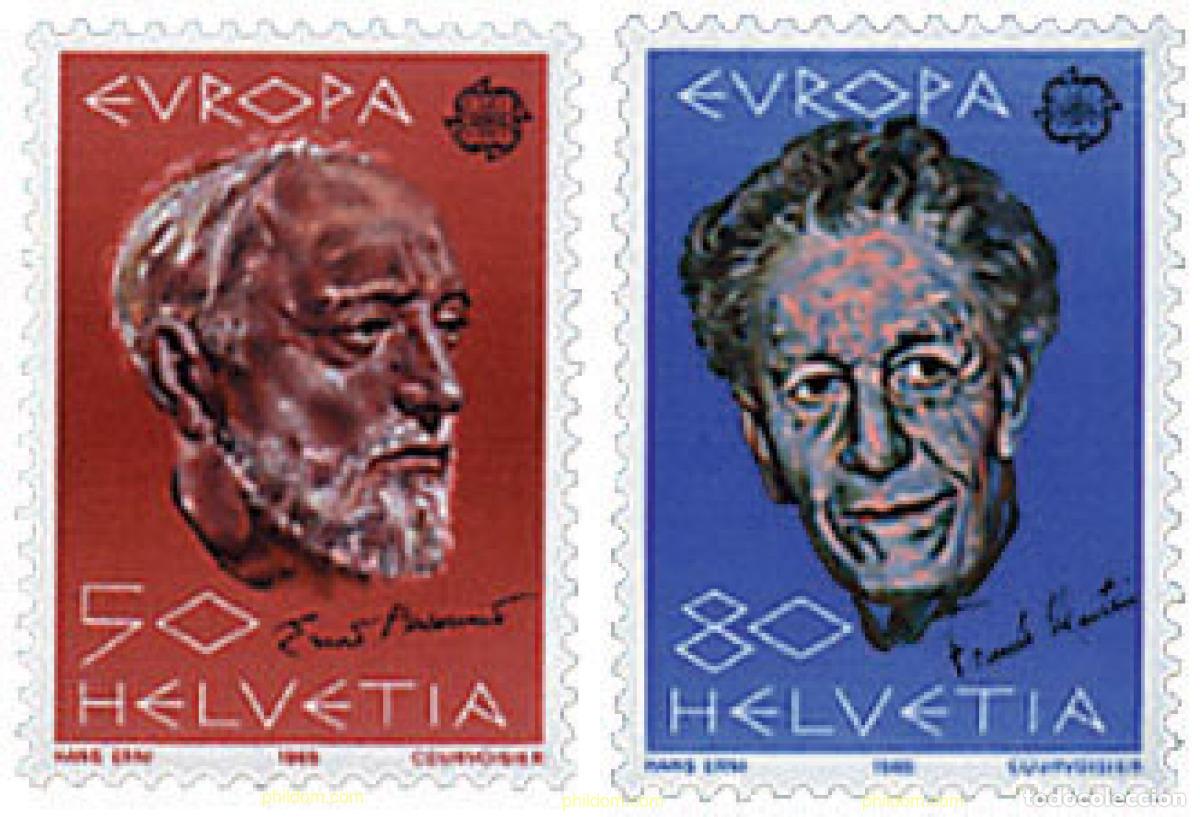 Sellos: 62606 MNH SUIZA 1985 EUROPA CEPT. A&Ntilde;O EUROPEO DE LA MUSICA