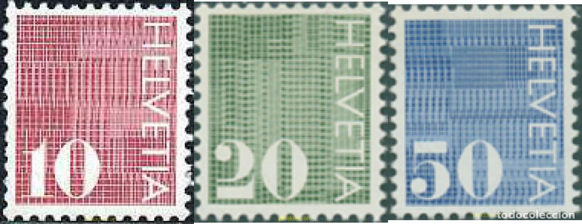 Sellos: 128269 MNH SUIZA 1970 CIFRA